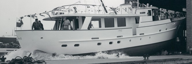Olympia Yacht originally launched as Monara