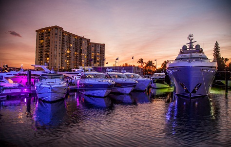 Princess Yachts at the Miami Boat Show 2013