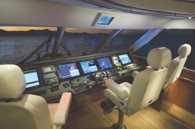 R75 Yacht - Flybridge Helm