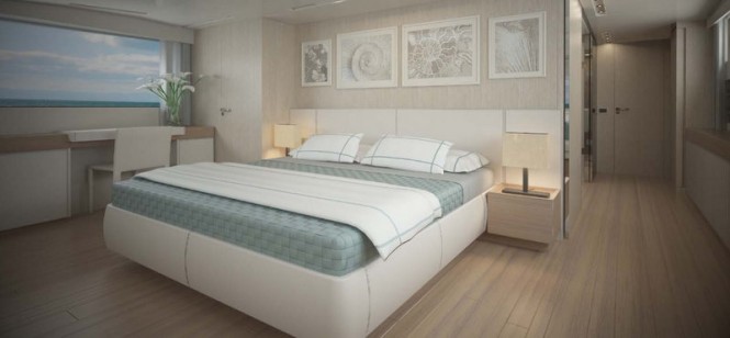 Sanlorenzo luxury yacht Sl104-592 - Owners Cabin