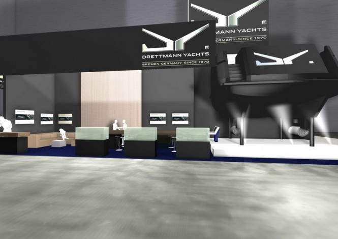 Stand of Drettmann Yachts at boot Dusseldorf 2014 Stand of Drettmann Yachts at boot Dusseldorf 2014