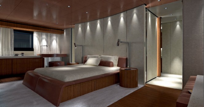 Superyacht Azuro - Master Suite