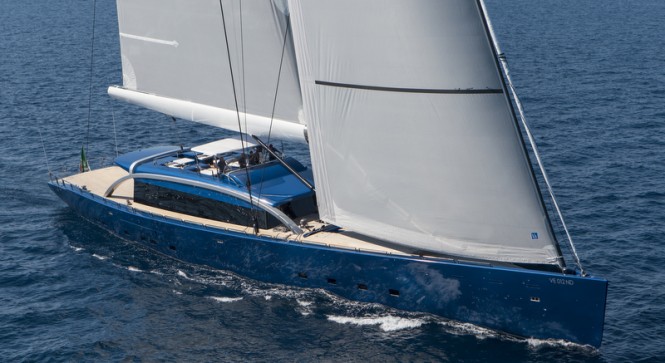 Superyacht Nativa by Arzana Navi under sail