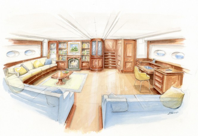 TC126 Yacht - Saloon