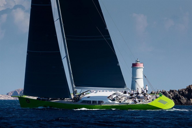 The new superyacht Inoui to participate in the Superyacht Challenge Antigua 2014 - Photo by Carlo Baroncini