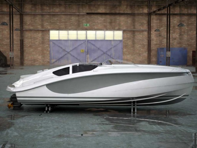 Wider 32' yacht tender for superyacht Wider 150' by Wider Yachts