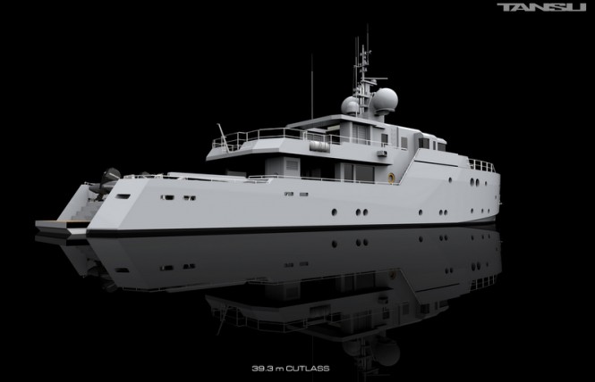 Luxury motor yacht Project Cutlass