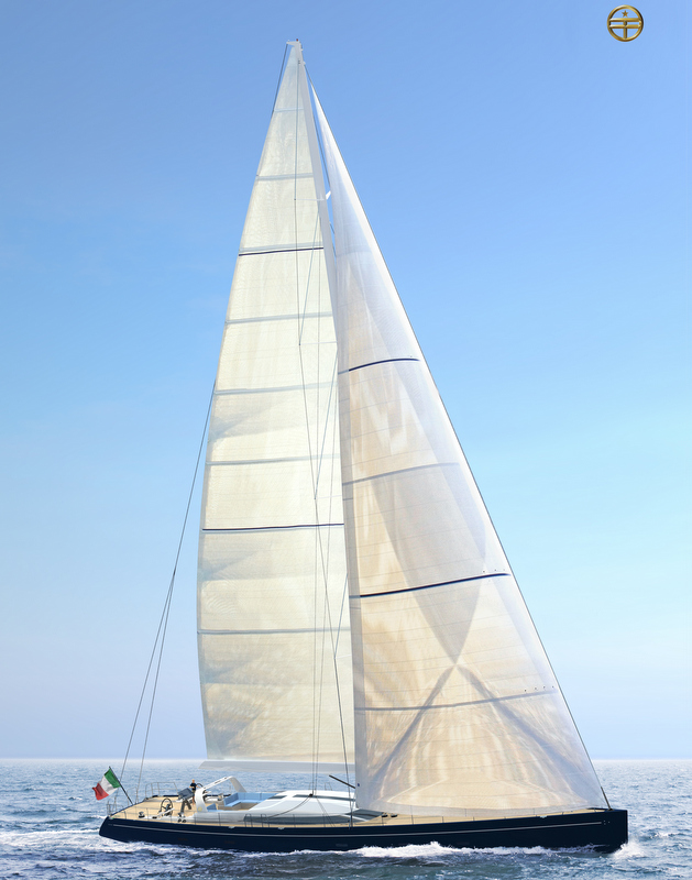 Luxury sailing yacht Hull C.2130