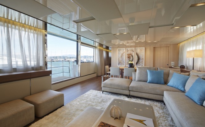 Sanlorenzo superyacht SL104-592 - Main Saloon - Balcony