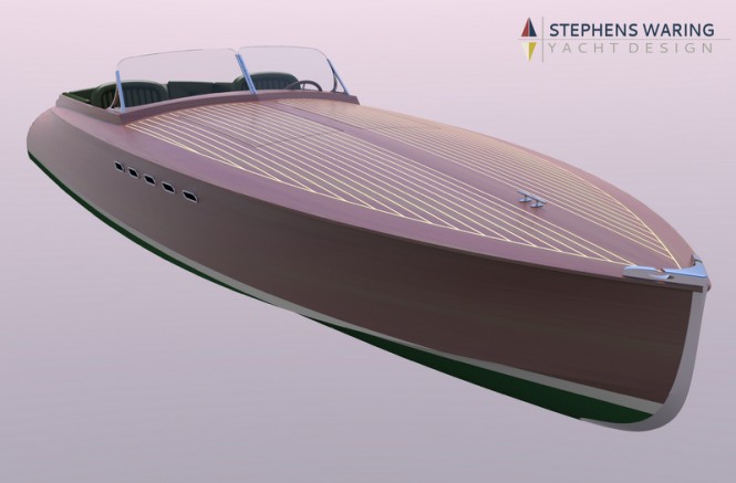 Stephens Waring-designed yacht tender concept