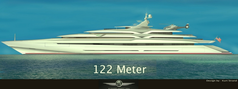 122m Mega Yacht Thunderbird Design Strand Craft S Latest Superyacht Project Yacht Charter Superyacht News