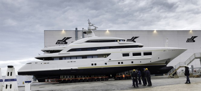 60m mega yacht CRN 133 (hull no. 133) by CRN Yachts