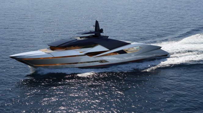 65m luxury yacht Project Granturismo by Stefano Inglese Vafiadis - The Young Designer of the Year 2013 Winner