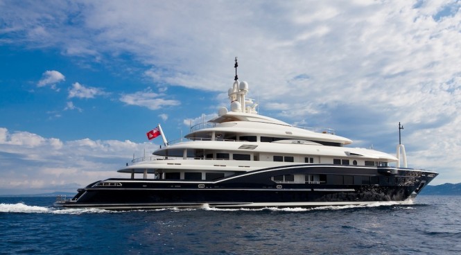 70m superyacht Numptia - Rossinavi's largest delivery to date