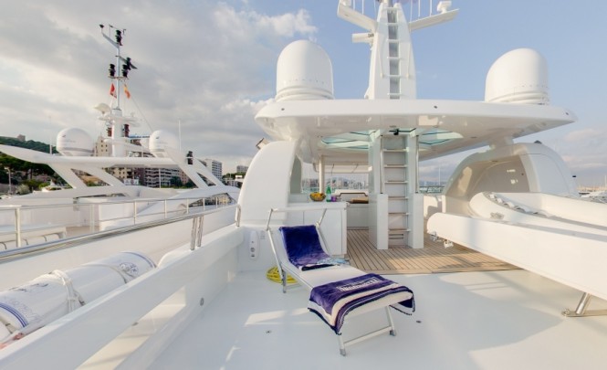 Aboard Belle de Jour Yacht