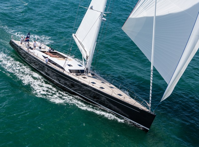 Baltic 107 yacht INUKSHUK sailing