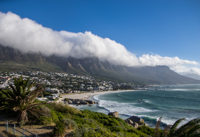 Camps Bay beach in Cape Town - Photo courtesy of Alvie