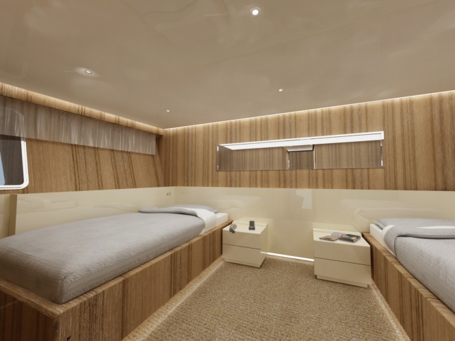 D95 Yacht - Twin cabin