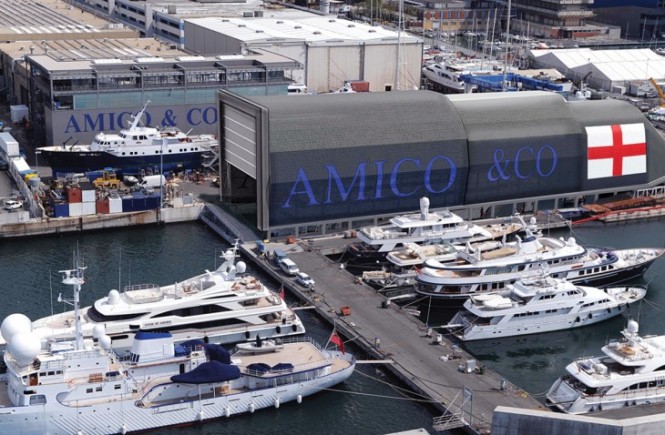 Dry-dock at Amico & Co