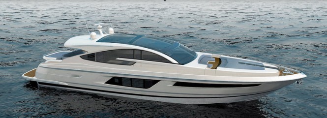 Fairline luxury yacht Targa 75GT