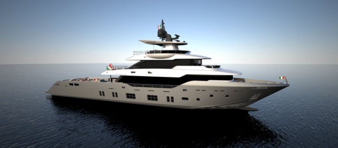 First Oceanic Yachts 140 Yacht - Bow view