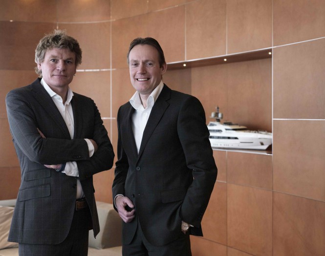 From left to right: Robert Drontmann and Marcel op her Broek - Photo by Dick Holthuis