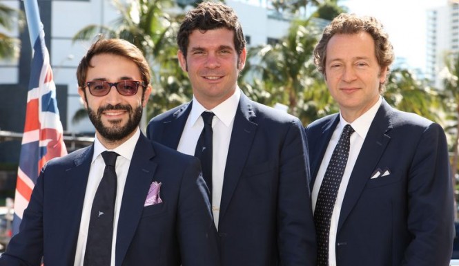 From left Tommaso Bilotta-Fabrizio Scherch-Alberto Perrone da Zara