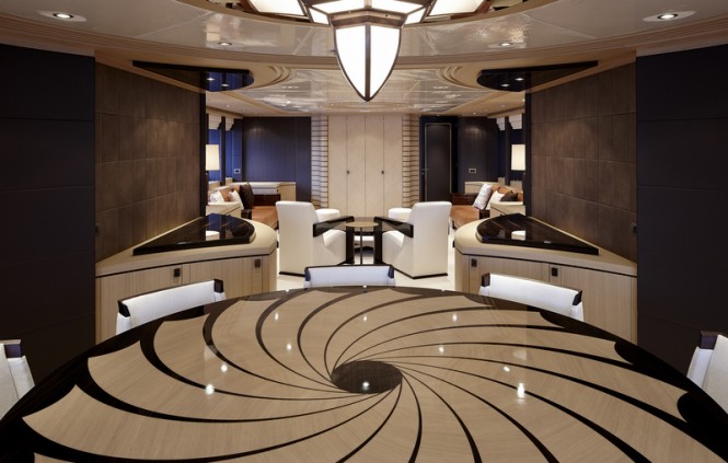 Galatea Yacht - Interior
