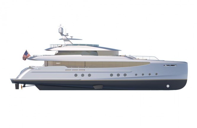 Luxury motor yacht Burger 144 design