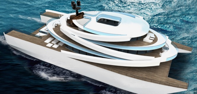Luxury motor yacht Project Symphony by Raphael Laloux