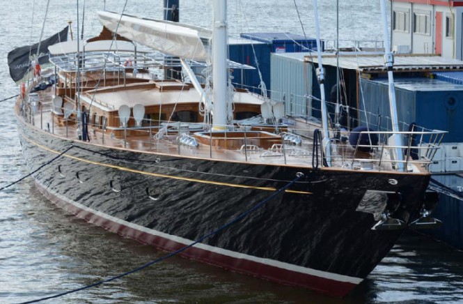 Luxury sailing yacht WISP