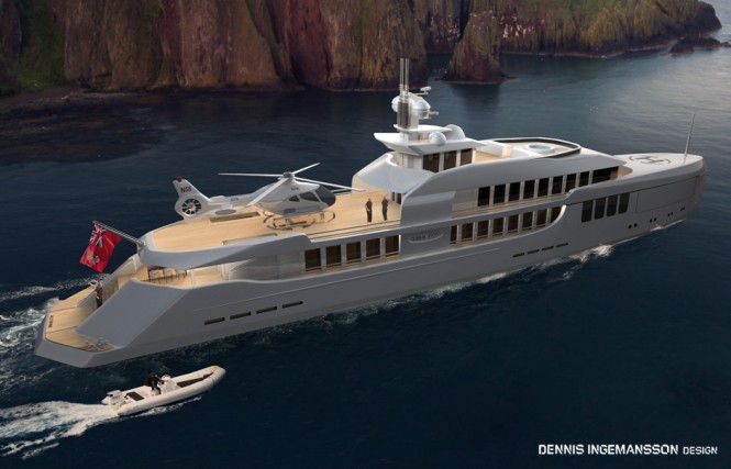 Luxury yacht Mirella project