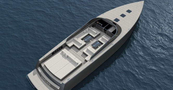 Luxury yacht VanDutch 70
