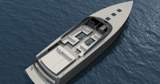 Luxury yacht VanDutch 70