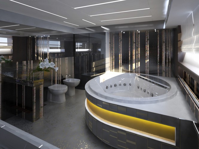 Luxury yacht Wider 150 - Bathroom