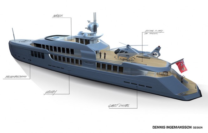 Mirella Yacht Project - Sketch