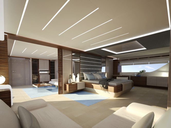 Motor yacht Wider 150 - Cabin