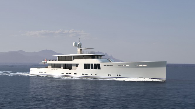 New 164' Explorer Yacht by JFA Yachts
