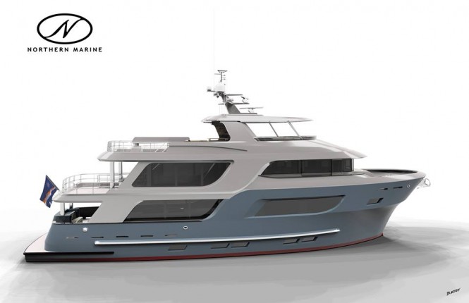 New 90ft superyacht Blood Baron by Northern Marine