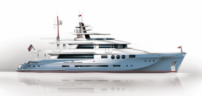 New American 125 Explorer yacht