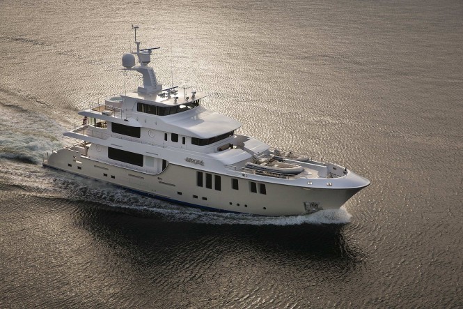 Nordhavn 120 superyacht Aurora