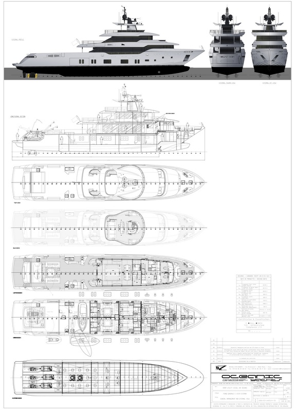 Oceanic - Canados 140 Yacht - Layout