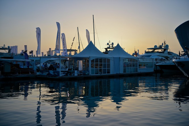 SYBAss Pavilion at the Dubai International Boat Show
