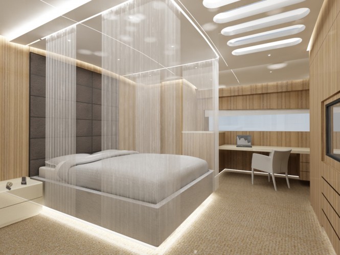 Superyacht D95 - Cabin