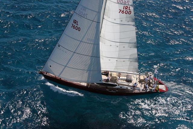 The last year's winner - Briand 76 sailing yacht Lilla - Photo by RORC Rim Wright photoaction.com