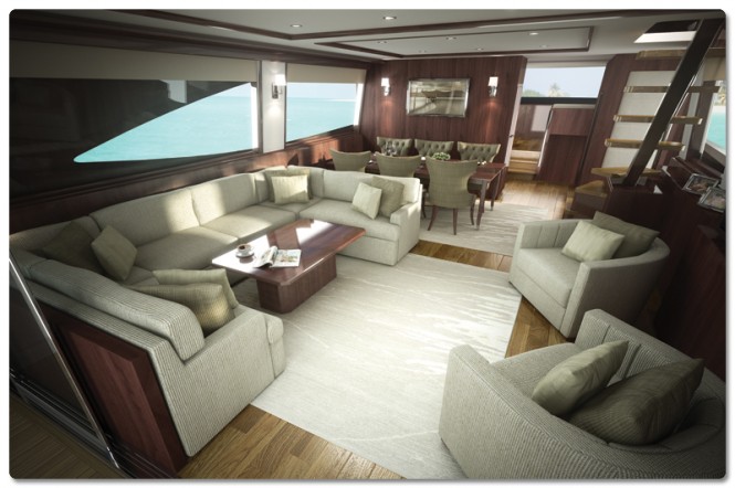 Viking 75 Yacht - Interior