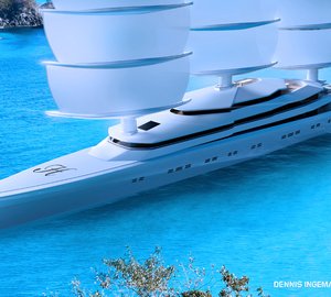 120m Mega Yacht MARIYA - the latest ultra-modern superyacht design by Dennis Ingemansson