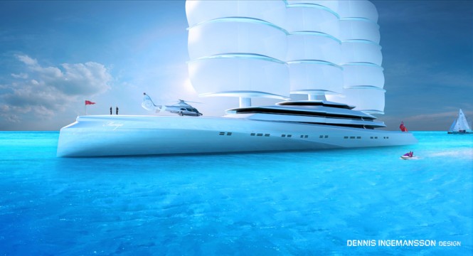 120m superyacht Mariya concept