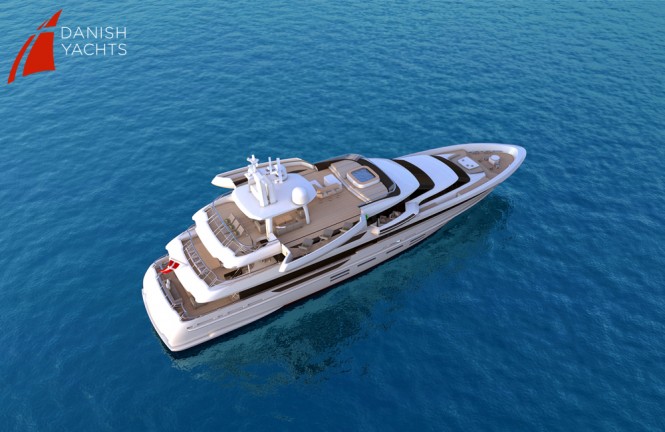 40m superyacht QuadraDeck - Arial High Aft Sky Terrace Open