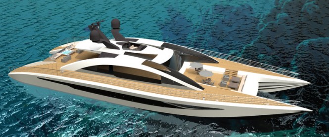 45M Fast Motor Yacht EQUINOX Concept by Andrew Trujillo and Adam Younger